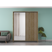 Шкаф-купе "Аэлита" ПШ-2.9 1500 дуб вотан