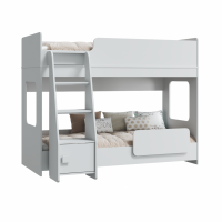 Кровать 2-х ярусная Тема-1/бортик 