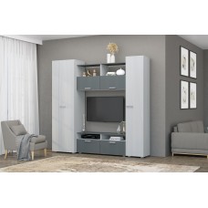 Гостиная "Эмми" анкор светлый/графит
