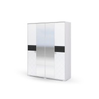 Спальня  "Сальма" ШК 024 шкаф 4-х дверный с зеркалом 